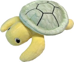 fouFIT Puff Plushies Turtle Squeaky Plush Dog Toy