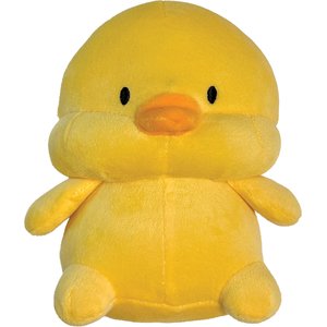 fouFIT Marshmallow Squishers Chick Squeaky Plush Dog Toy