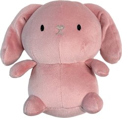fouFIT Marshmallow Squishers Bunny Squeaky Plush Dog Toy