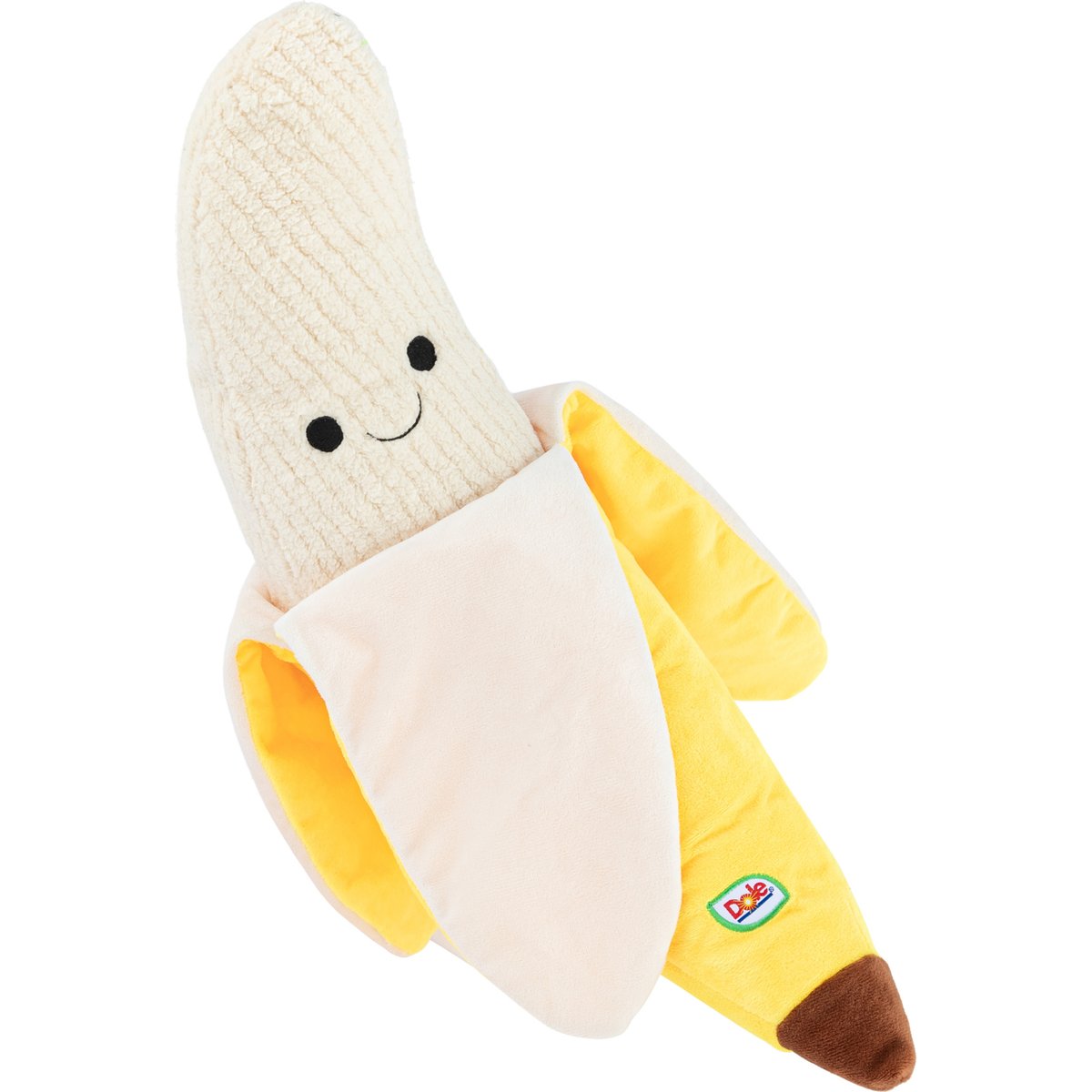 Dole Products Giant Banan-O-Buddy Squeaky Plush Dog Toy, 29-in