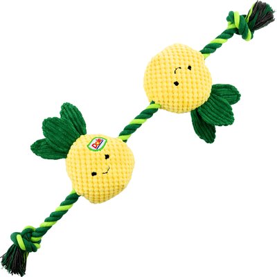 Dole Products Dole Products Pine N' Durable & Fun Squeaky Rope Tug Dog Toy, 20-in