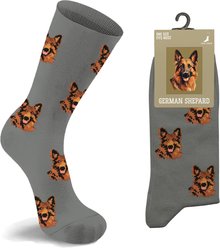 Seeboo German Shepard Cotton Blend Crew Socks slide 2 of 4