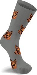Seeboo German Shepard Cotton Blend Crew Socks
