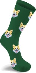 Seeboo Welsh Corgi Cotton Blend Crew Socks slide 1 of 4