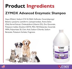 Zymox Advanced Enzymatic Anti-Itch Grooming Dog Shampoo, 1-gal bottle slide 2 of 5