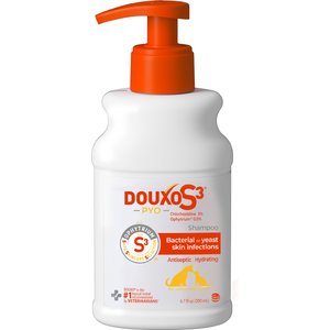 Douxo S3 PYO Antiseptic Antifungal Chlorhexidine Dog & Cat Shampoo, 6.7-oz bottle