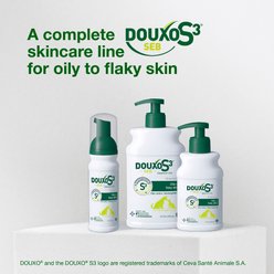 Douxo S3 SEB Odor-Control Seboregulating Dog & Cat Shampoo, 16.9-fl oz bottle slide 2 of 9