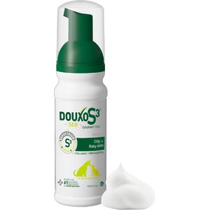 Douxo S3 SEB Odor-Control Seboregulating Dog & Cat Mousse, 5.1-fl oz bottle