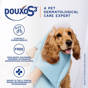 Douxo S3 PYO Antiseptic Antifungal Chlorhexidine Dog & Cat Shampoo, 6.7-oz bottle
