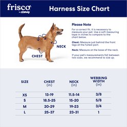 Frisco Step In Back Clip Dog Harness, Red, Small: 18.5 to 25-in chest slide 2 of 5
