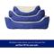 Show in main carousel: Frisco Faux Suede Bolster Cat & Dog Bed, Navy, Small slide 6 of 8