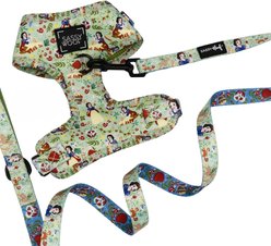 Sassy Woof Disney's Snow White Dog Harness & Leash, X-Large: 24 to 35-in chest