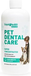 Liquid Health Pets Dental Care Water Additive for Dogs & Cats, 16-fl oz bottle