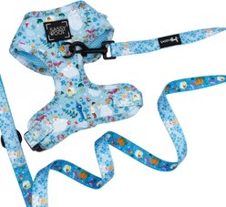 Sassy Woof Disney's Cinderella Dog Harness & Leash, XX-Small: 10 to 14-in chest