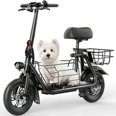 LFC PETS C1s Electric Pet Carrier Stroller with Removable