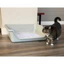 Shirley K's Senior Cat Litter Box, 30-in, Gray