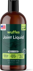 Wuffes Advanced Joint Liquid Hip & Joint Support with Glucosamine, Chondroitin, UC-II Collagen, Beef Flavored Liquid Supplement for Dogs, 8-fl oz bottle