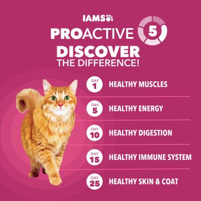Show full view: Iams ProActive Health Urinary Tract Health with Chicken Adult Dry Cat Food, 22-lb bag slide 9 of 10