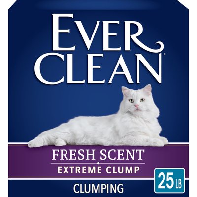 Ever Clean Ever Clean Extreme Clump Fresh Scented Clumping Clay Cat Litter, 25-lb box