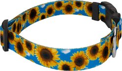 Country Brook Petz Sunflowers Everyday Polyester Dog Collar, Yellow, XX-Small: 7 to 9-in neck, 1/2-in wide slide 2 of 7