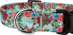 Country Brook Petz Vintage Roses Everyday Polyester Dog Collar, Red, X-Small: 9 to 11-in neck, 1/2-in wide slide 2 of 5