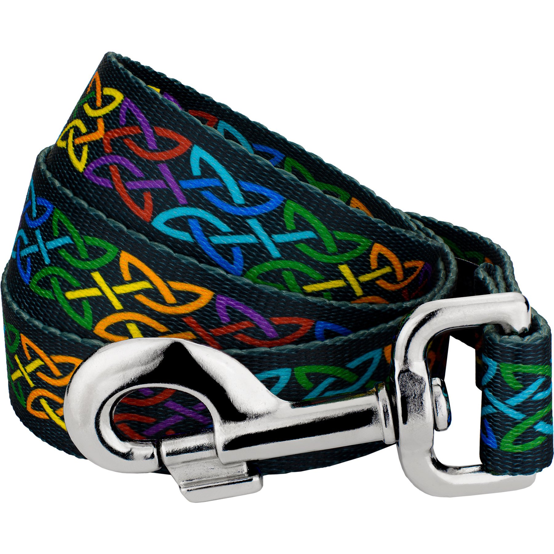 Country Brook Petz Celtic Pride Everyday Dog Leash, Multicolor, Medium: 4-ft long, 5/8-in wide
