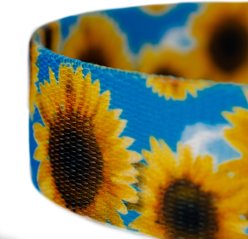 Country Brook Petz Sunflowers Everyday Dog Leash, Yellow, Large: 6-ft long, 1-in wide slide 2 of 4