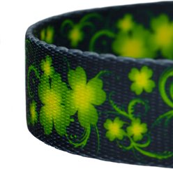 Country Brook Petz Clovers In The Wind Everyday Dog Leash, Green, Large: 4-ft long, 1-in wide slide 2 of 4