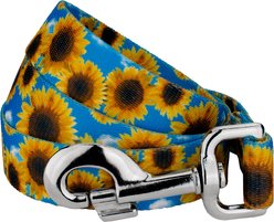 Country Brook Petz Sunflowers Everyday Dog Leash, Yellow, Medium: 4-ft long, 5/8-in wide