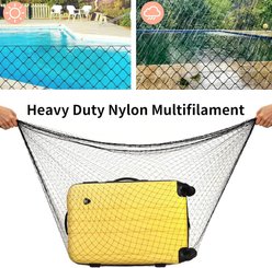 NonoPets Indoor & Outdoor Heavy-Duty Cuttable Nylon Mesh Dog & Cat Balcony Safety Net, 10 x 26-ft slide 2 of 9