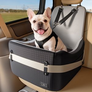 Tavo Pets Maeve Dog & Cat Car Seat, Onyx, 7X