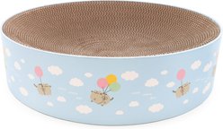 Pusheen Stadium Cloud Print 4.5-in Cat Scratcher, Blue