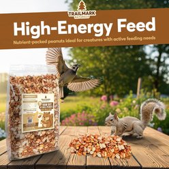 Trailmark Naturals Shelled Raw Peanuts Bird Food, 1-lb bag slide 2 of 7