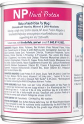Blue Buffalo Natural Veterinary Diet NP Novel Protein Alligator Grain-Free Wet Dog Food, 12.5-oz, case of 12 slide 2 of 9
