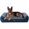 Show in main carousel: Bedsure SupportMax Orthopedic Waterproof Removable Cover Dog Bed, Blue, X-Large Pro slide 1 of 10