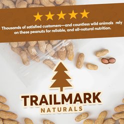 Trailmark Naturals In Shell Raw Peanuts Bird Food, 5-lb bag, 2 count slide 2 of 7