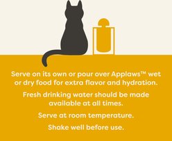 Applaws Chicken Broth with Chicken Breast Bone Broth Wet Cat Food Toppers, 3-oz pouch, 12 count slide 2 of 8