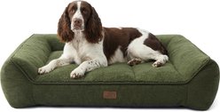 Bedsure SupportMax Orthopedic Waterproof Removable Cover Dog Bed, Green, Large Plus slide 1 of 9