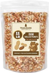 Trailmark Naturals Shelled Raw Peanuts Bird Food, 11-lb bag