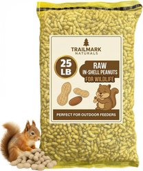Trailmark Naturals In Shell Raw Peanuts Bird Food, 25-lb box