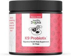 Healthy Dogma K9 Probiotix Powder Dogestive Aid Supplement for Dogs, 6-oz jar