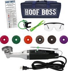 Hoof Boss Complete Electric Plug In Horse Hoof Trimmer Set