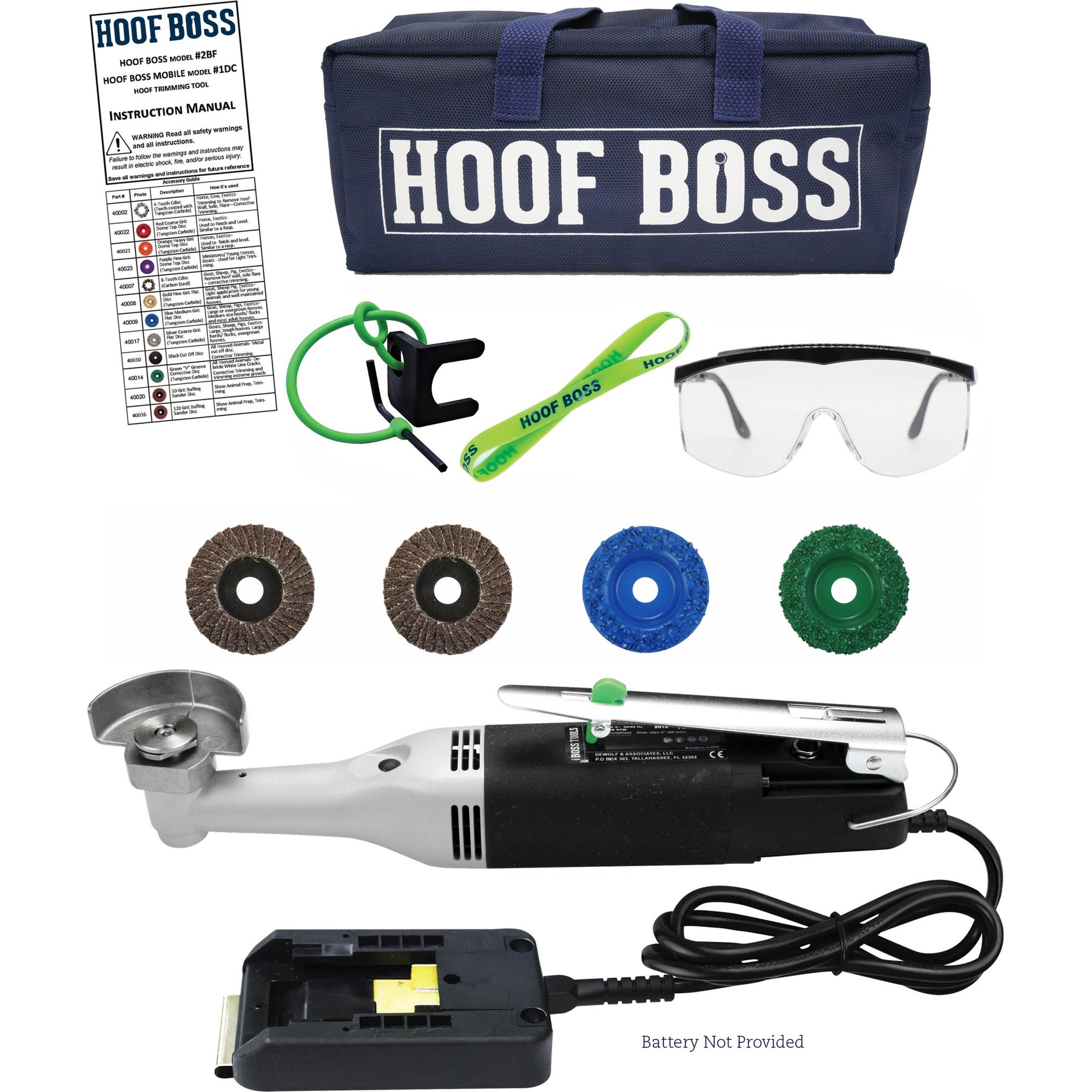 Hoof Boss Basic Pig Hoof Care Mobile Trimming Set