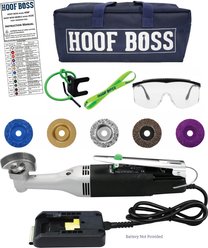 Hoof Boss Complete Battery Operated Goat Hoof Trimmer Set