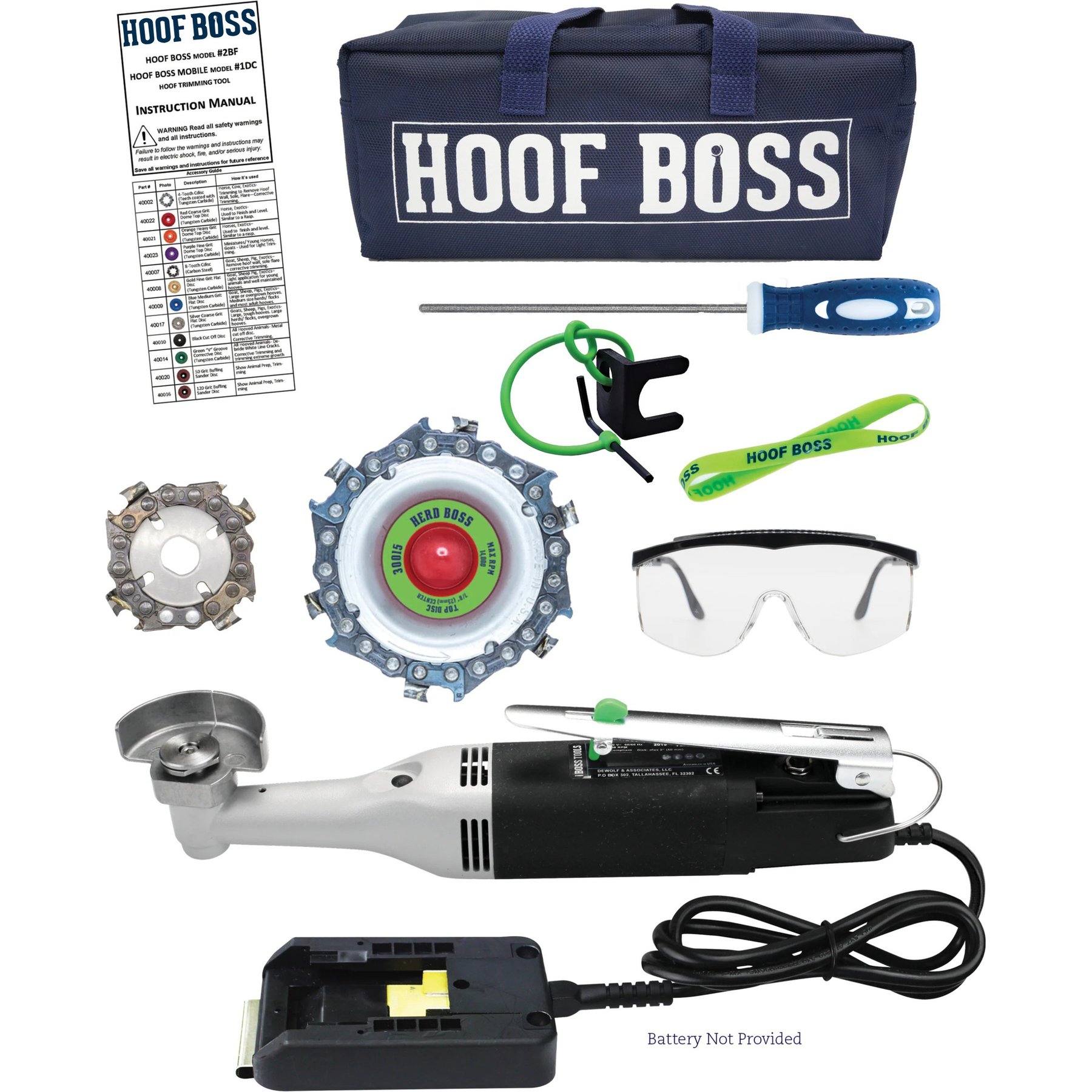 Hoof Boss Complete Dairy Cow Hoof Care Mobile Trimming Set