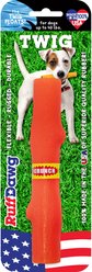 Ruff Dawg Twig Crunch Dog Toy, Orange, Small