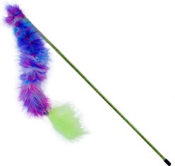 Turbo Feather Tail Teaser Cat Toy, Multicolor