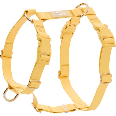 Sunny Tails Sunny Tails Cloud Lite Waterproof Dog Harness, Dandelion Yellow, Small: 15 to 21-in chest