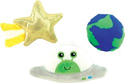 Li'l Pals Outer Space Dog Toy Combo, 3 count