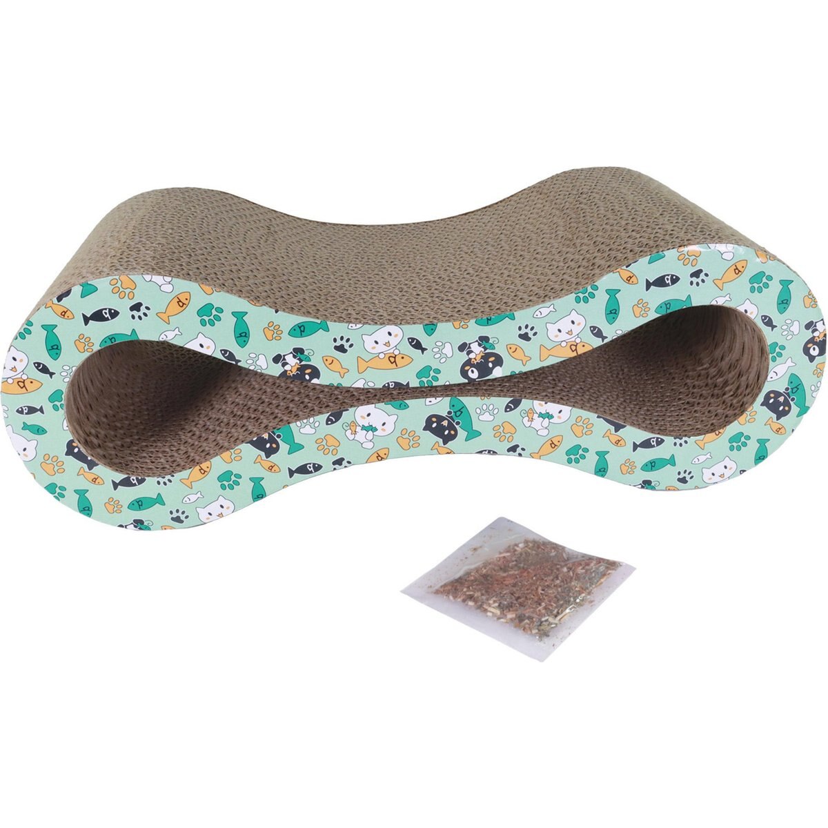 Turbo Infinity Cat Scratcher Toy, Green